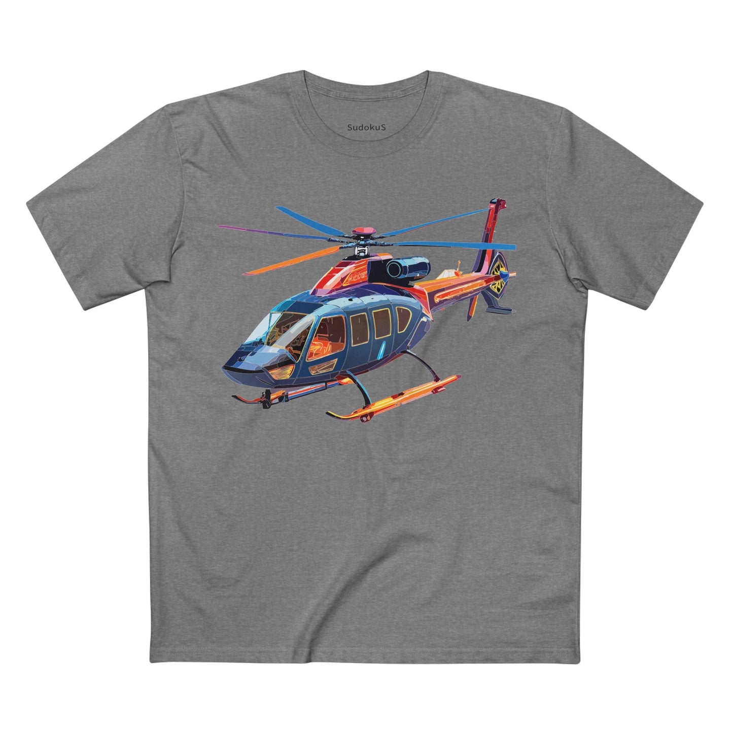 Chopper Graphic Unisex 100 Cotton Staple Tee 9