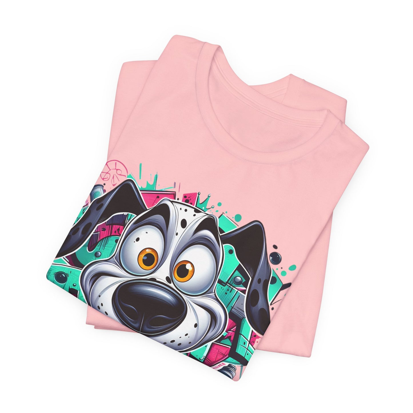 Viki Animal Tees, Dog Tee Shirt, Funny Dog T-Shirt, Art Design Top, Funny Animal T-Shirt, Graphic Tee