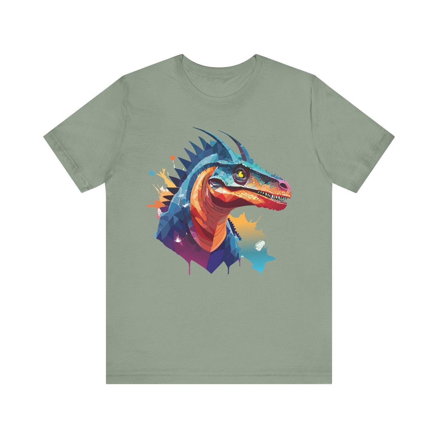 Unisex Animal Tee Shirt With Animals Art Design Wild Animals Shirt For Everyday Wear