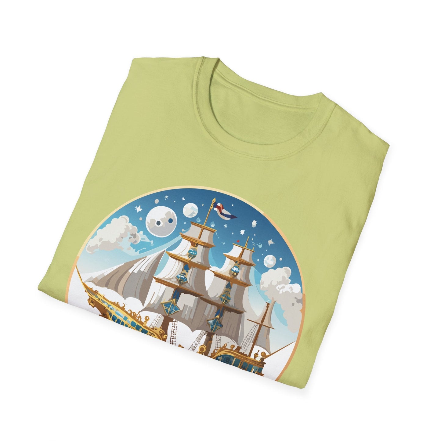 Ship T Shirts Frigate T Shirts Vessel Tee Shirt Unisex Softstyle 100 Percent Ring Spun Cotton Tee