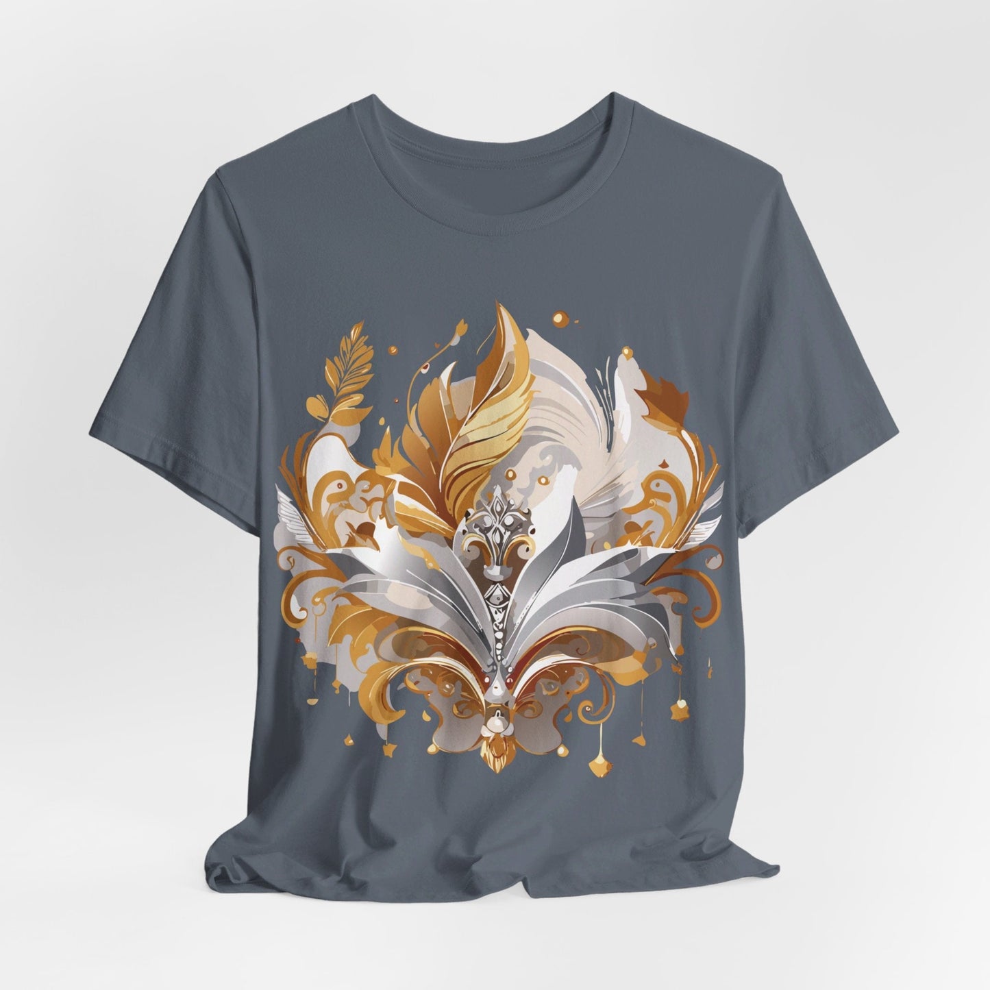 Adelpha Premium Graphic Tee Unisex Short Sleeve Jersey Shirt With Vintage Inspired Artwork