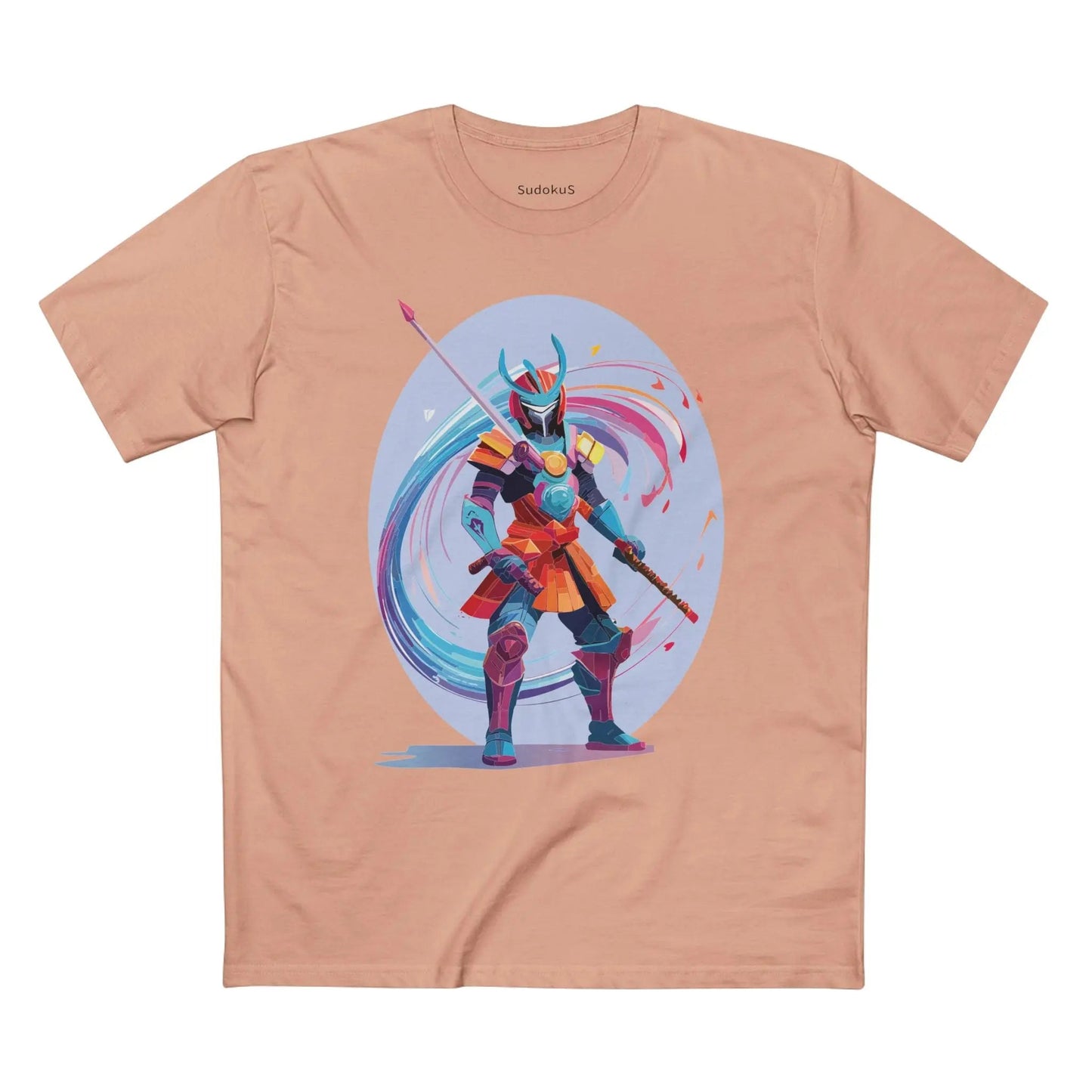 Samurai Graphic Unisex 100 Cotton Staple Tee 19