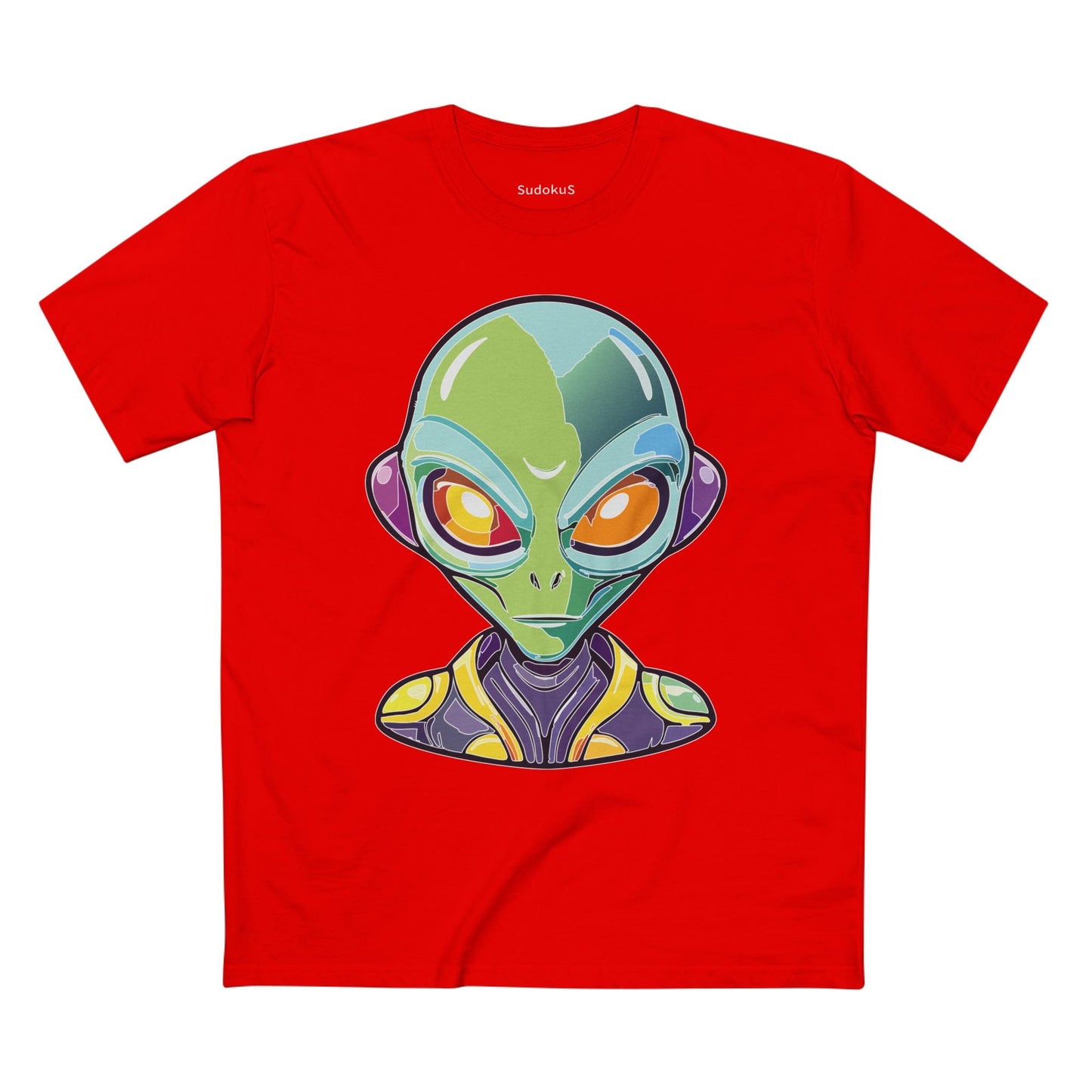 Aliens Graphic Unisex 100 Cotton Staple Tee 7
