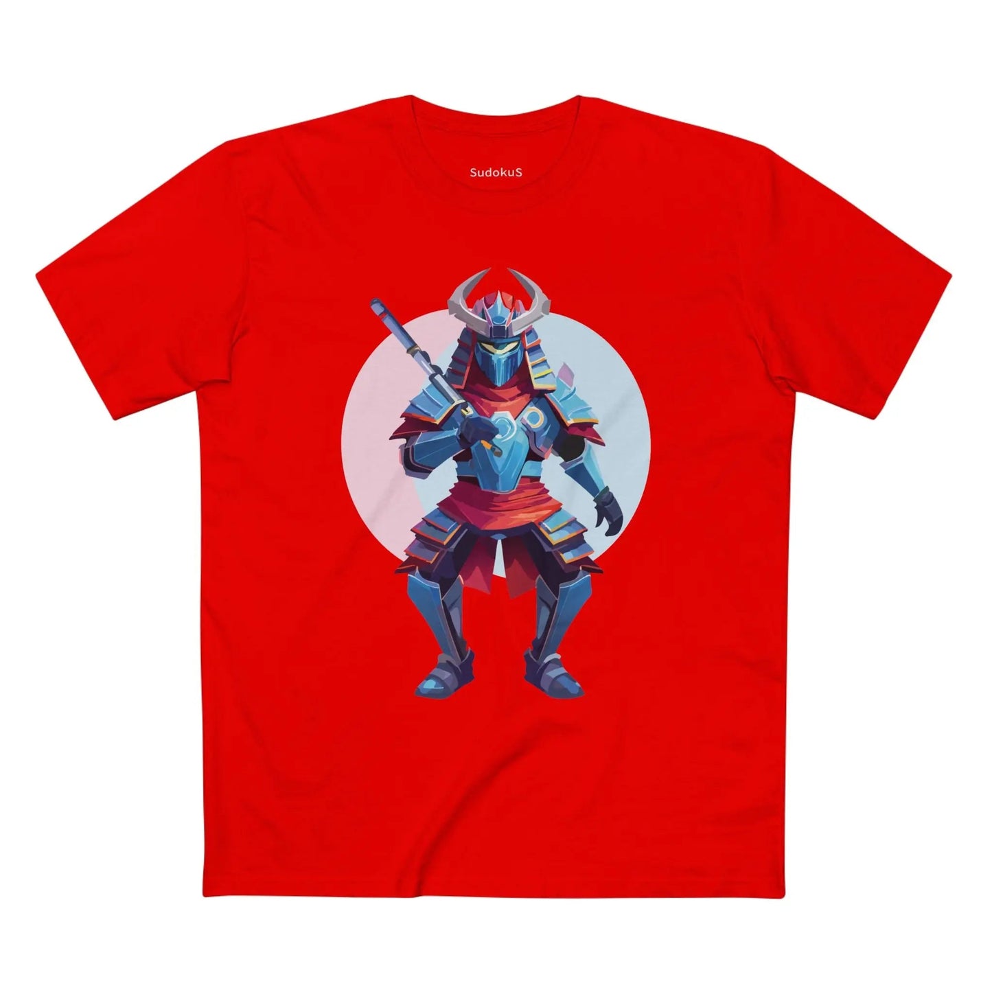 Samurai Graphic Unisex 100 Cotton Staple Tee 22