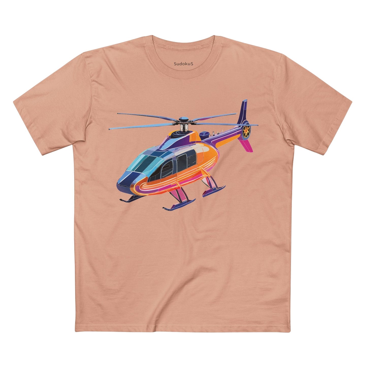 Chopper Graphic Unisex 100 Cotton Staple Tee 15