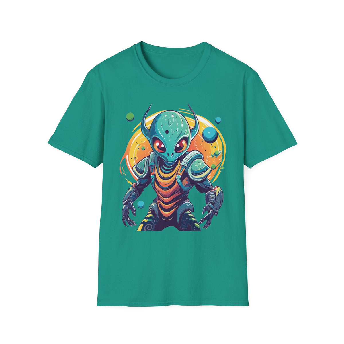 Alien Cosmos Graphic Tee Gildan Unisex 100 Cotton Tee Shirt a10
