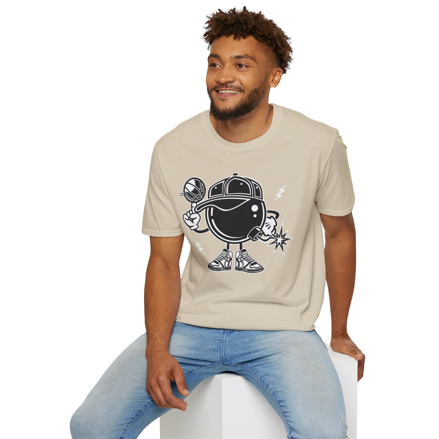 Cartoon Animation T Shirt Unisex Funny Tee Gildan Softstyle 100 Percent Cotton Comfort