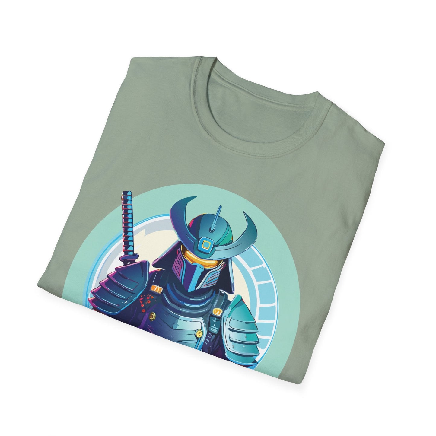 Samurai T Shirt Unisex Softstyle Tee Gildan 64000 Lightweight Ring Spun Cotton Everyday Comfort