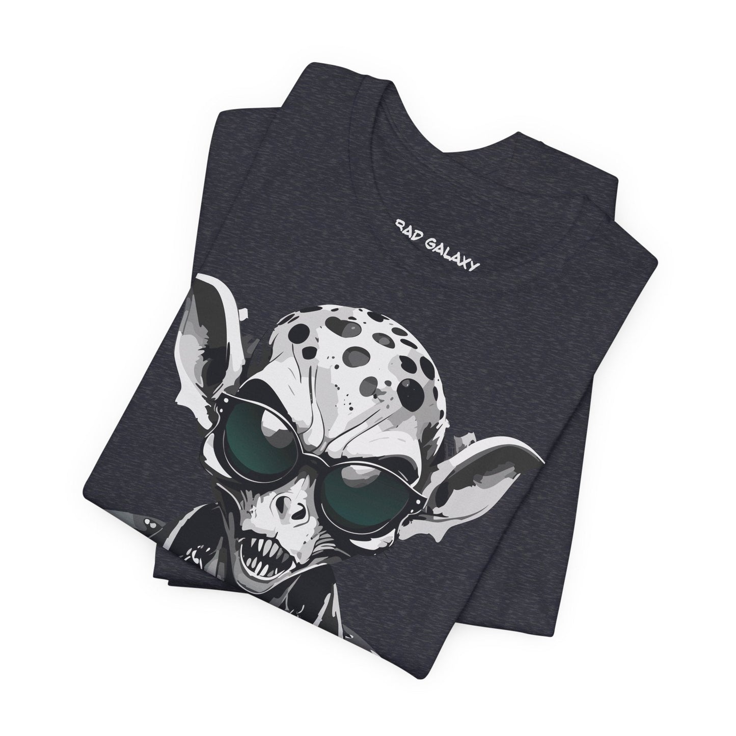 Alien Tee Shirt From Bad Galaxy Made To Order Lightweight 100 Cotton Tee With Eco Inks Free Shipping