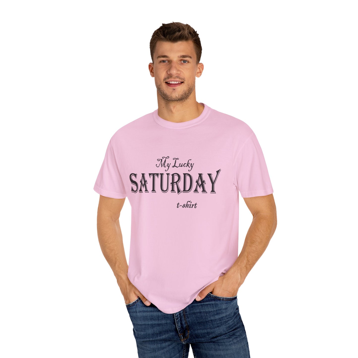 Unisex T-shirt with weekdays design