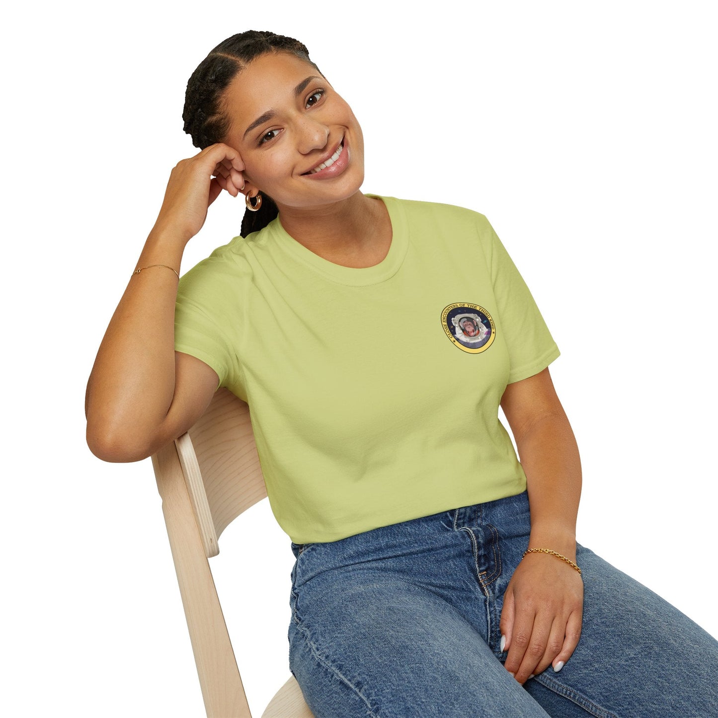 Funny T Shirts UFO Tees Funny Aliens Shirt Small Logo  8