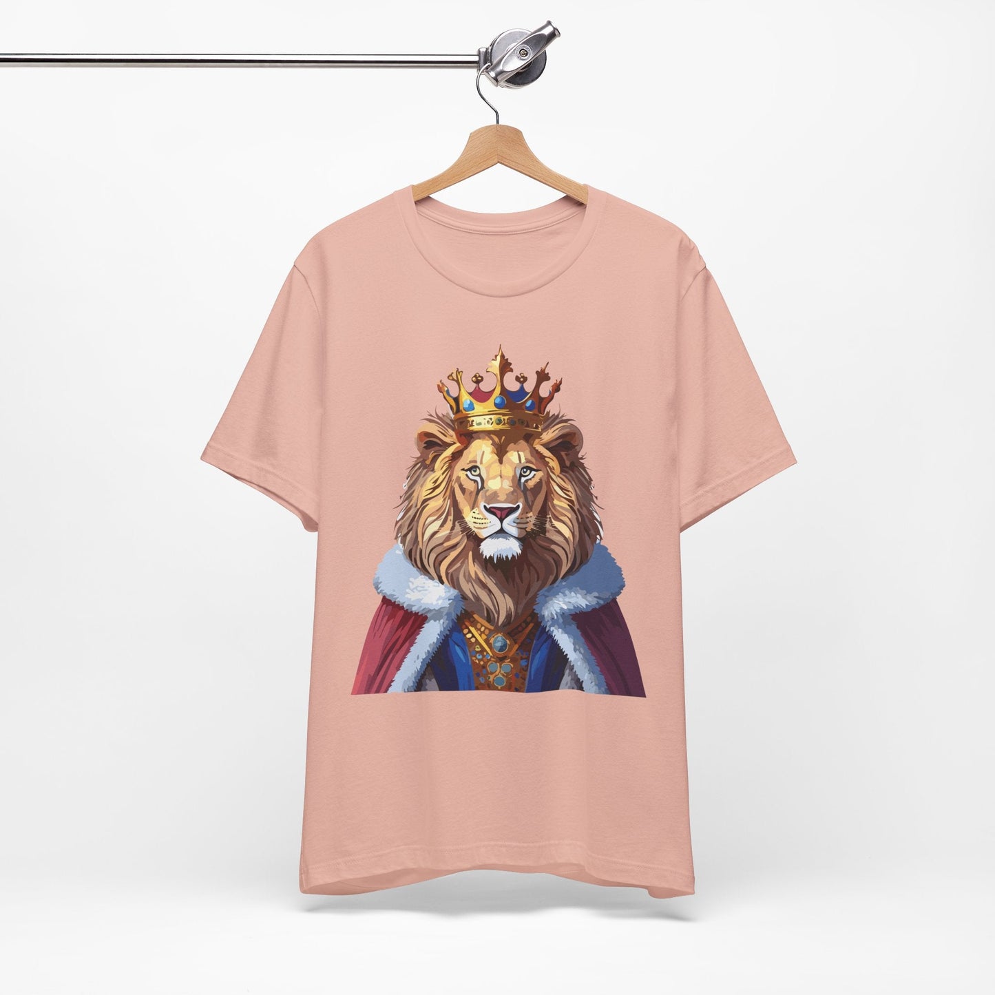 Unisex Animal Tee Shirt With Wild Animal Art Design Softstyle Comfort Tee Gildan 64000