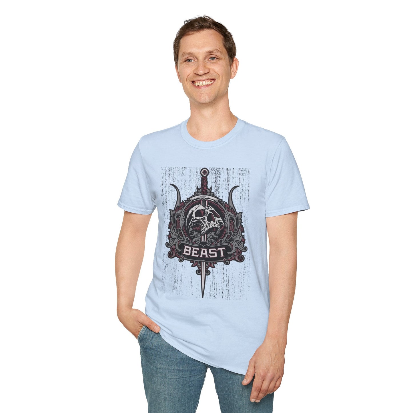 Art Design Graphic Tee Shirt Unisex Gildan Softstyle 64000 Cotton 4.5 Oz Lightweight Comfort