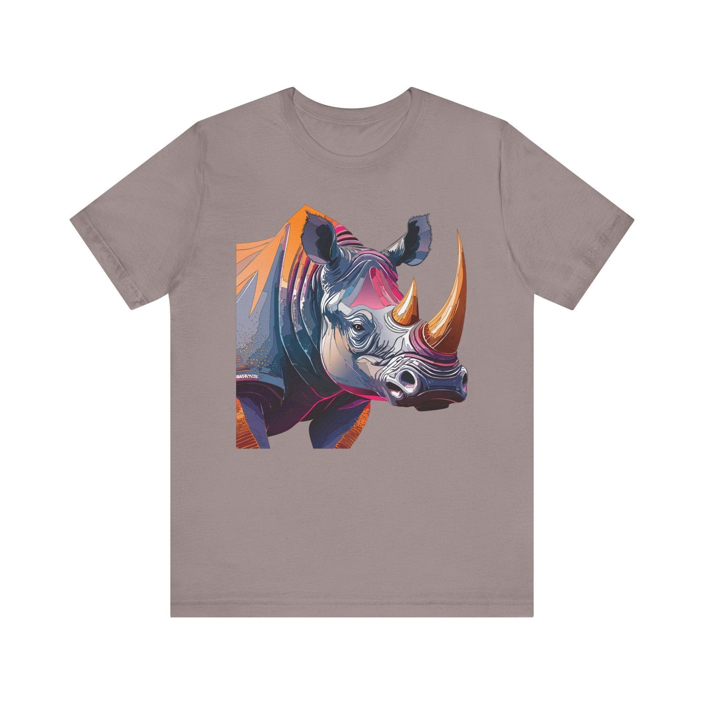 Unisex Animal Print Tee Shirt Featuring Wild Animals Art Design For Everyday Wear