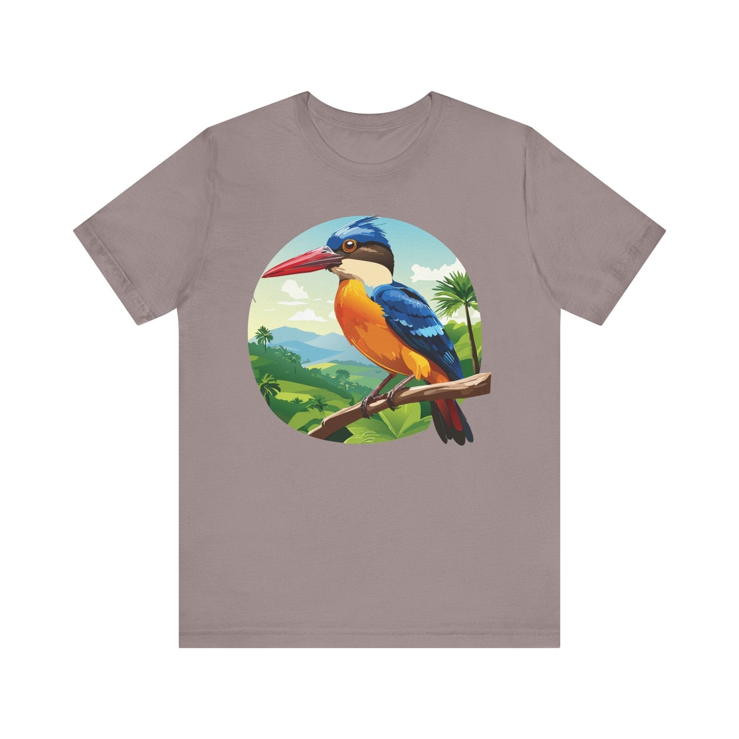 Unisex Animal Shirt With Art Design Featuring Wild Animals Jersey Short Sleeve Tee