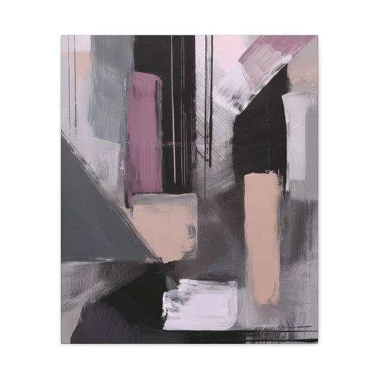 Abstract Geometric Painting Print Canvas 20x24,20x30,24x30 24x32,24x36,30x40 32x48,36x48,40x60 Pine-Wood Inner Frame ABS-47