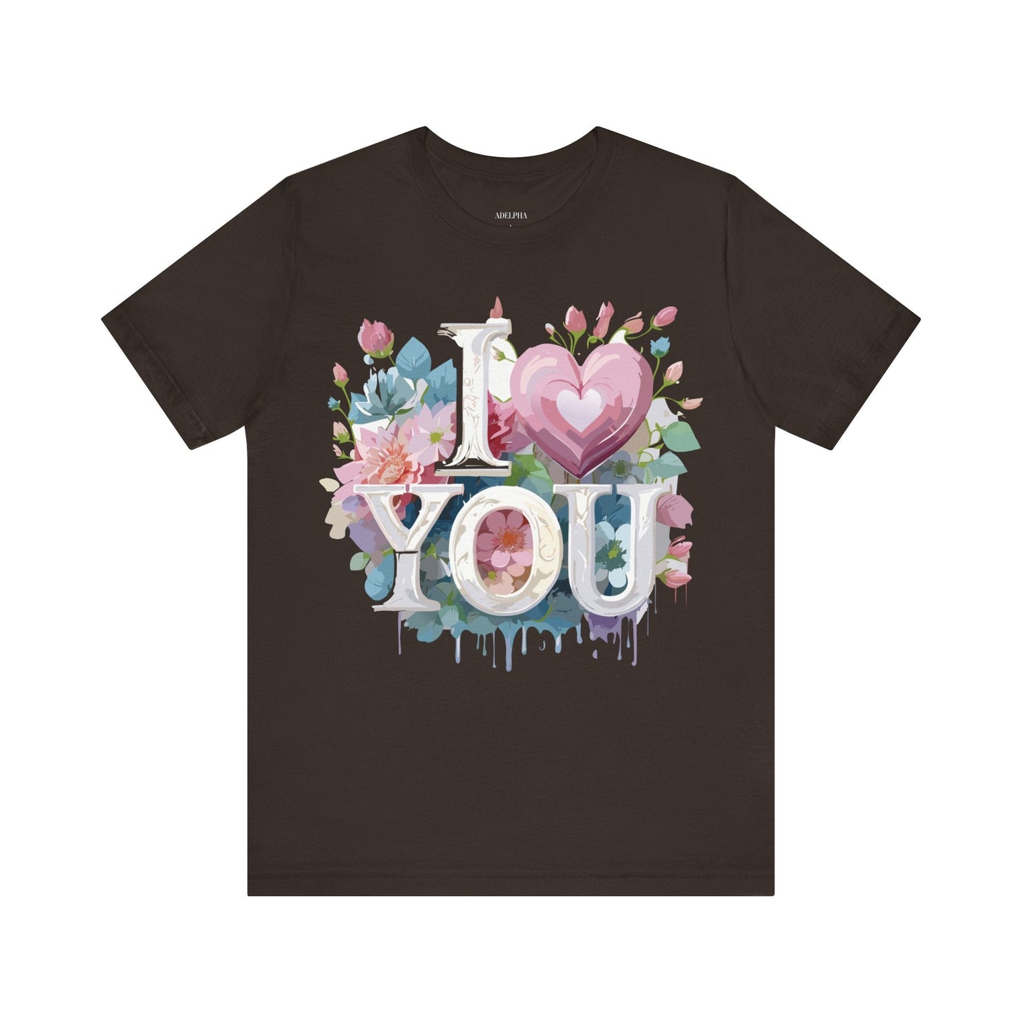 Valentine Graphic Tee Unisex Jersey Short Sleeve Vintage Inspired Art Design Adelpha
