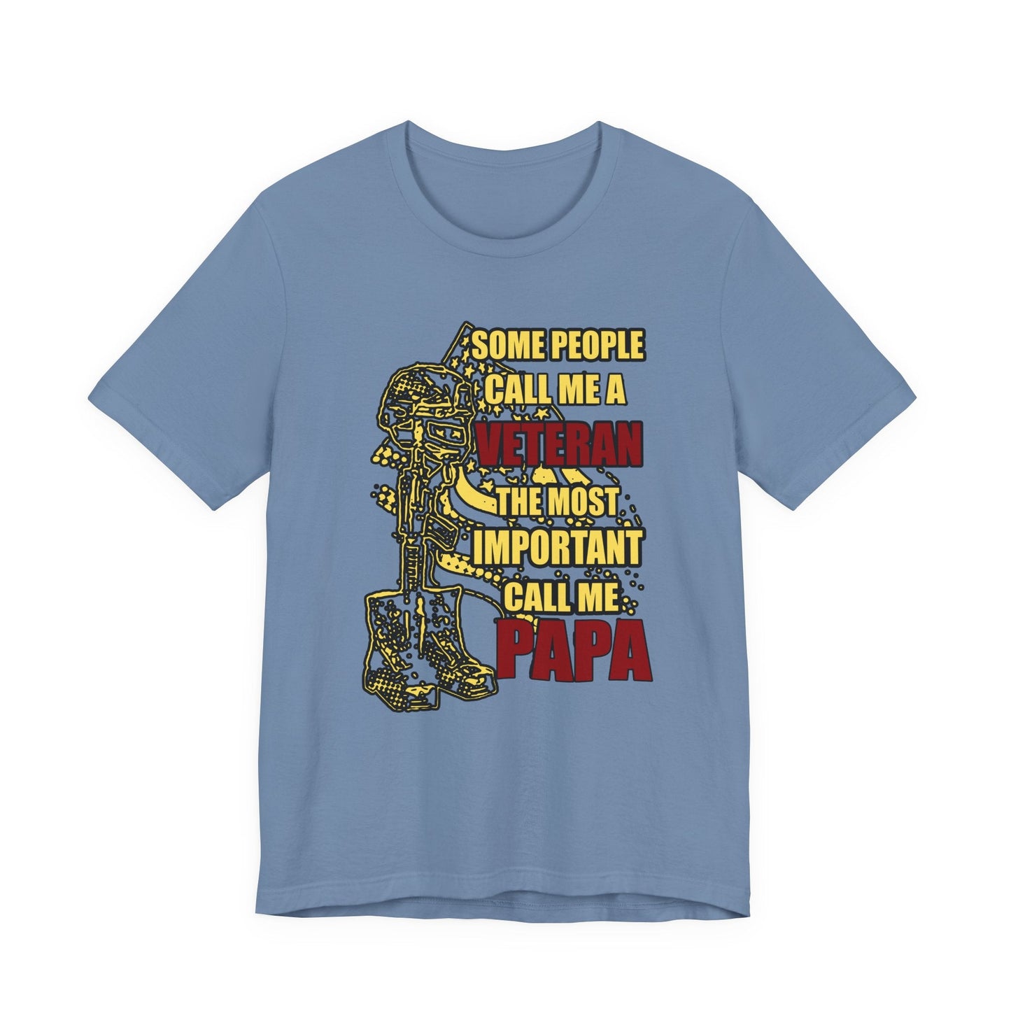 Army Veteran Patriotic Graphic Design Unisex Cotton T-Shirt v58
