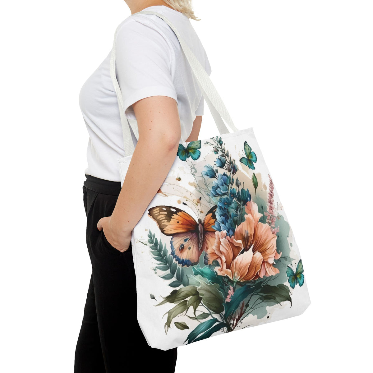 Butterfly Canvas Tote