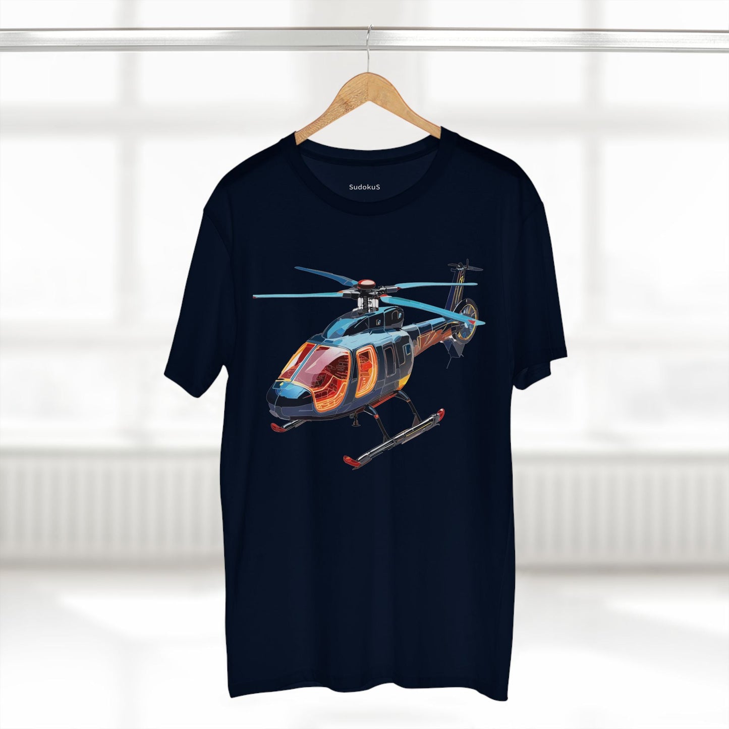 Chopper Graphic Unisex 100 Cotton Staple Tee 12