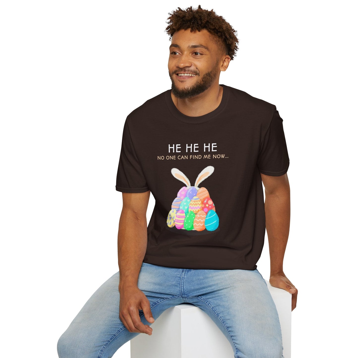 Easter Egg T Shirt Unisex Softstyle 100 Percent Ring Spun Cotton Easter Design Tee