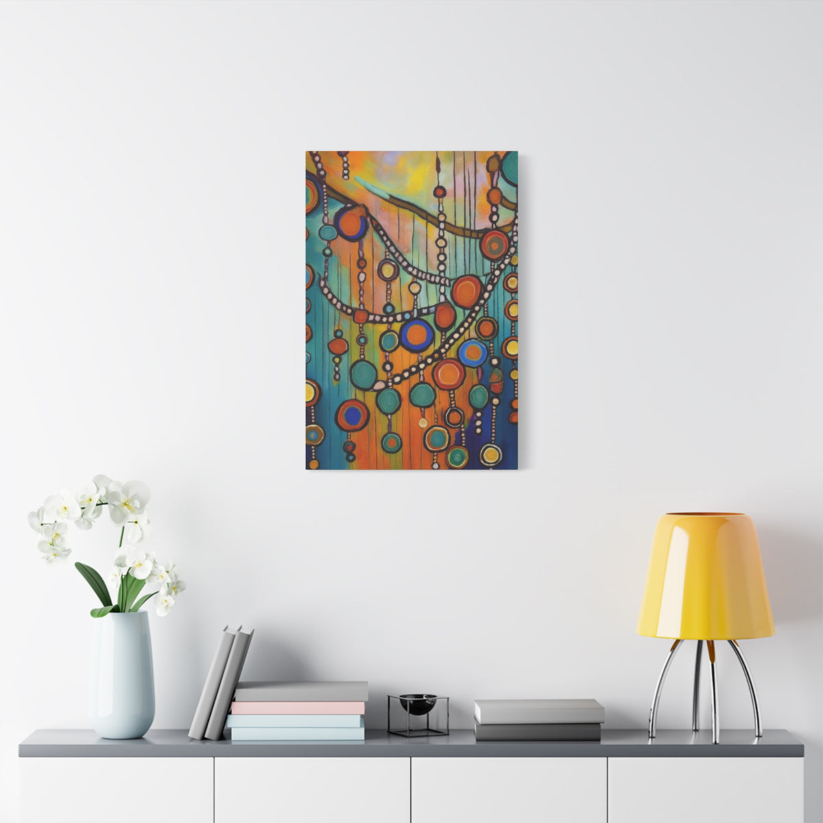 Abstract Oil Painting Print Canvas 20x24,20x30,24x30 24x32,24x36,30x40 32x48,36x48,40x60 Pine-Wood Inner Frame ABS-100