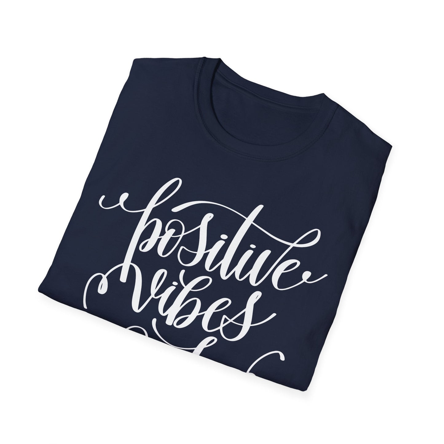 Positive Slogan T Shirts With Positive Words Unisex Short Sleeve Tee Gildan Softstyle 64000 Ring Spun Cotton
