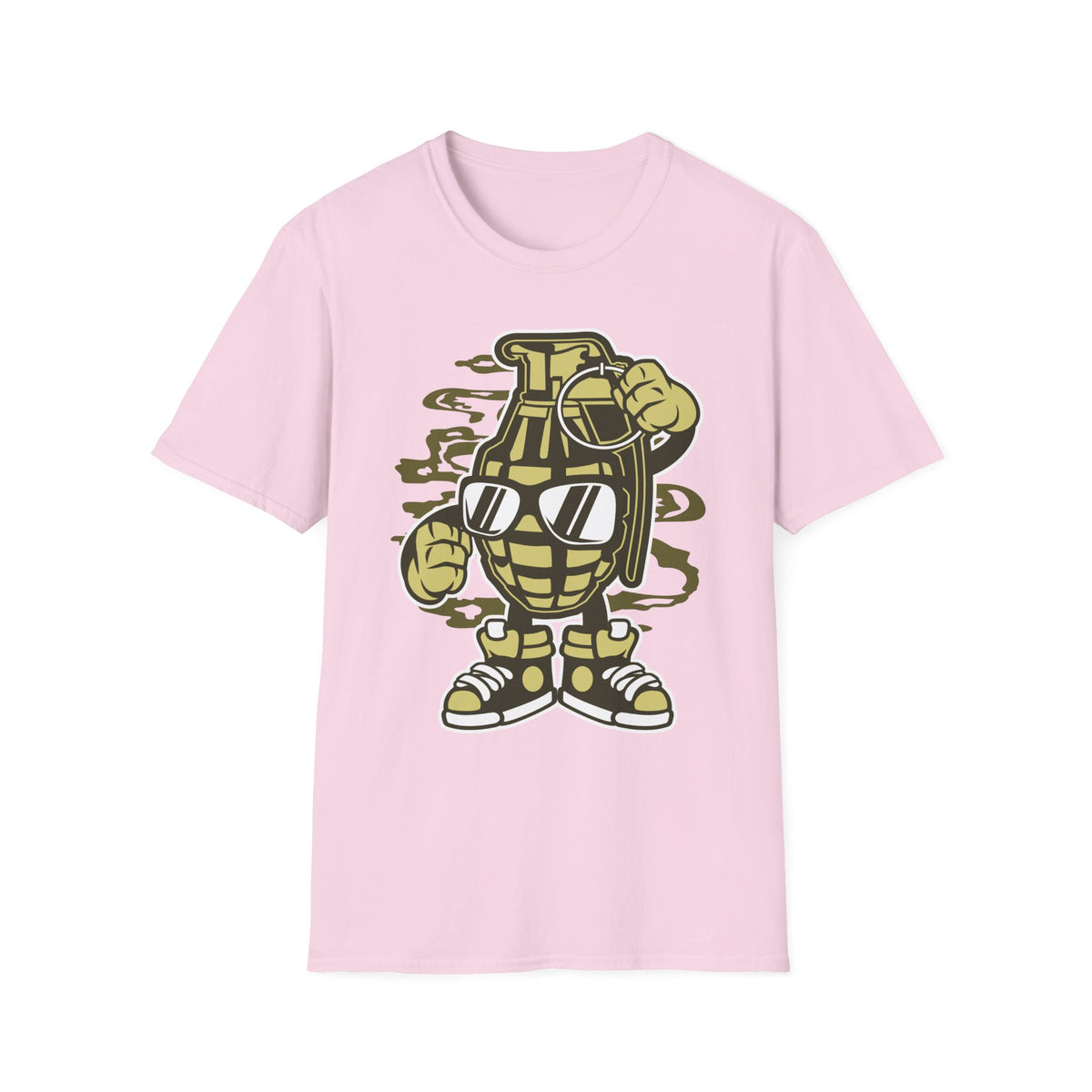 Funny Cartoon Animation Graphic Tee Gildan Unisex 100 Cotton Tee Shirt - 114