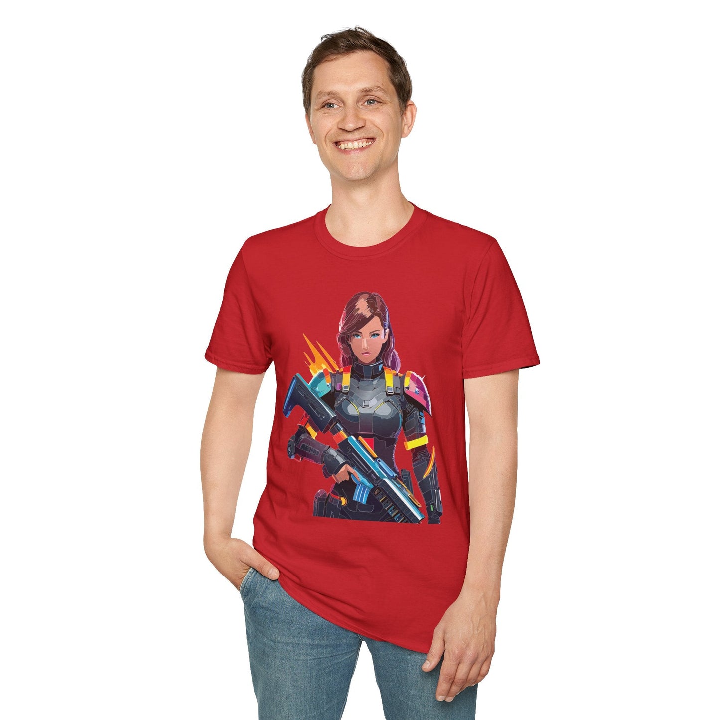 Robocop Graphic Unisex Cotton With Cyber Man Artwork Tee 8