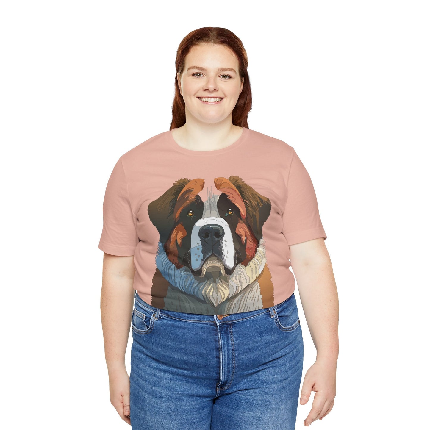 Unisex Animal Shirt Art Design Tee With Wild Animals Print Casual Comfort Wear Everyday Style