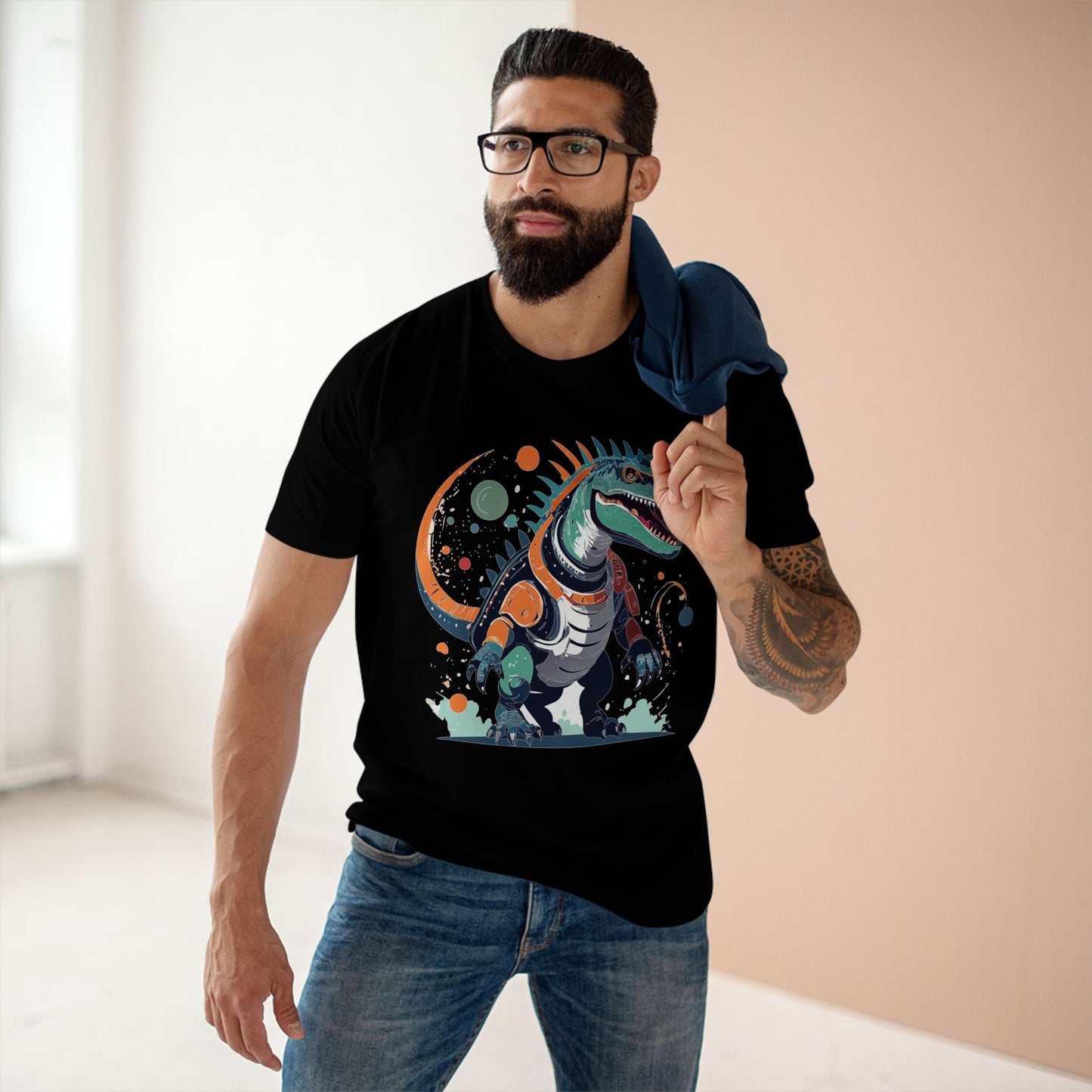 Aliens Graphic Unisex 100 Cotton Staple Tee 50
