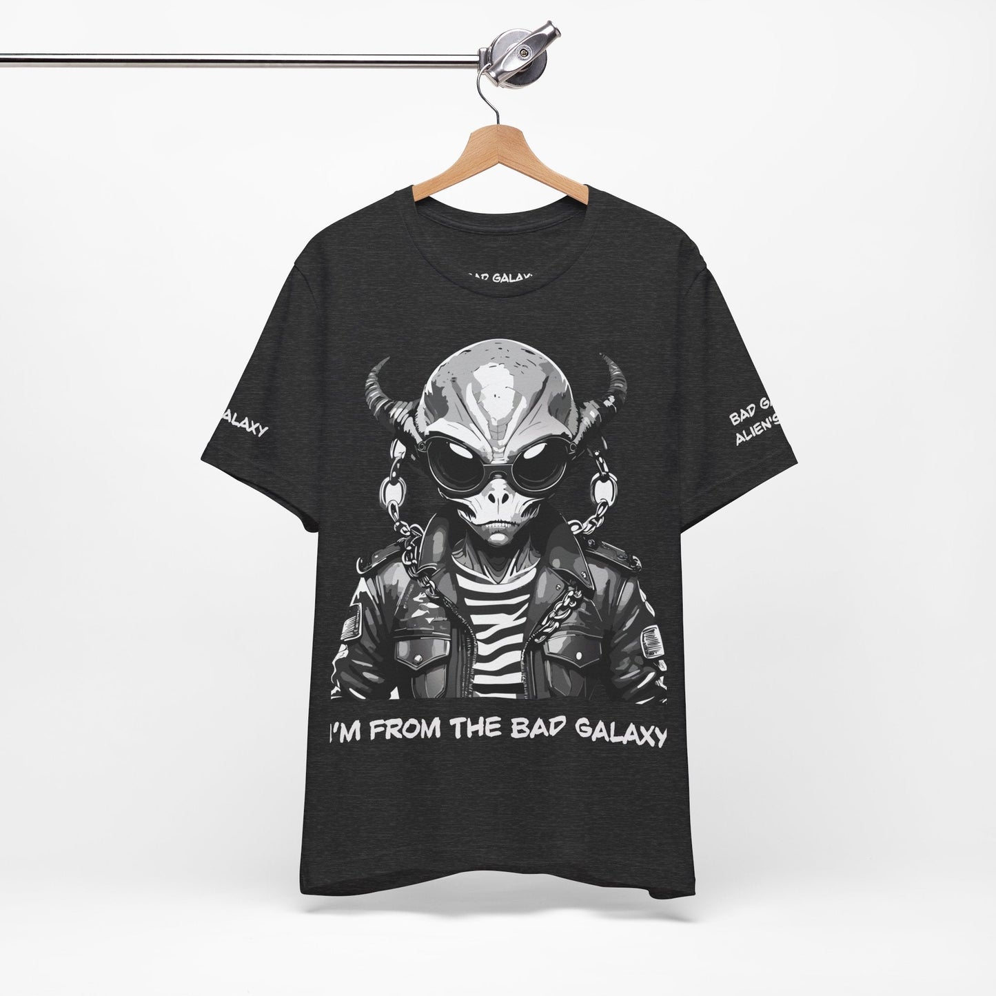 Alien T Shirt From Bad Galaxy Graphic Tee With Free Shipping Lightweight 100 Cotton USA Made