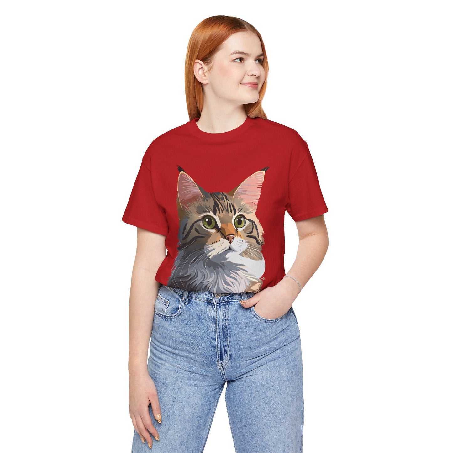 Unisex Animal Shirt Art Design Tee With Wild Animals Short Sleeve Comfort Wear Everyday