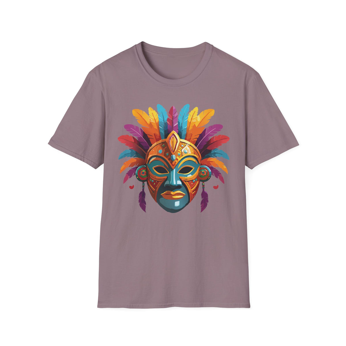 Mask Masquerade Carnival Graphic Tee Gildan Unisex 100 Cotton Tee Shirt m31