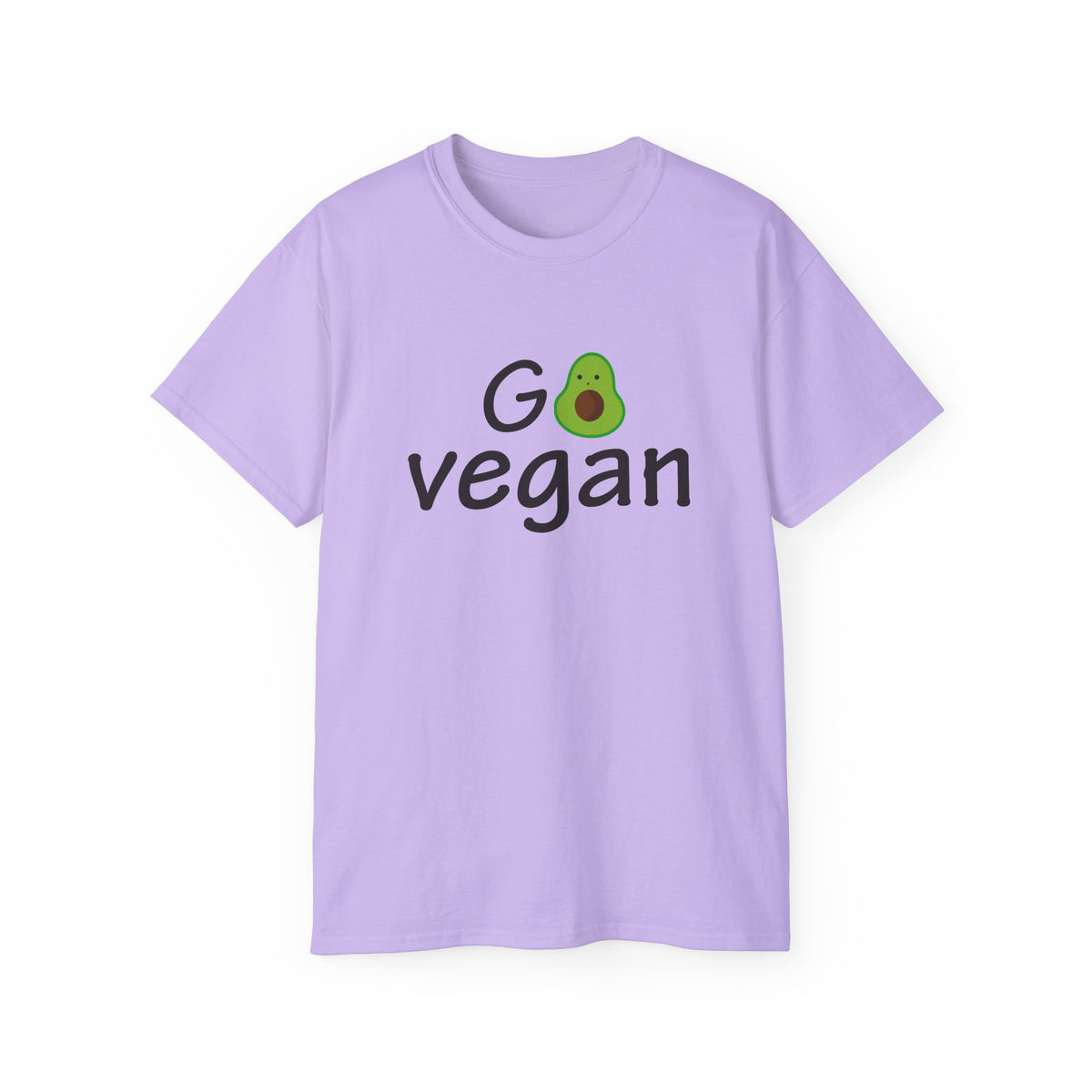 Go Vegan avocado graphic T-Shirt | plant based tee