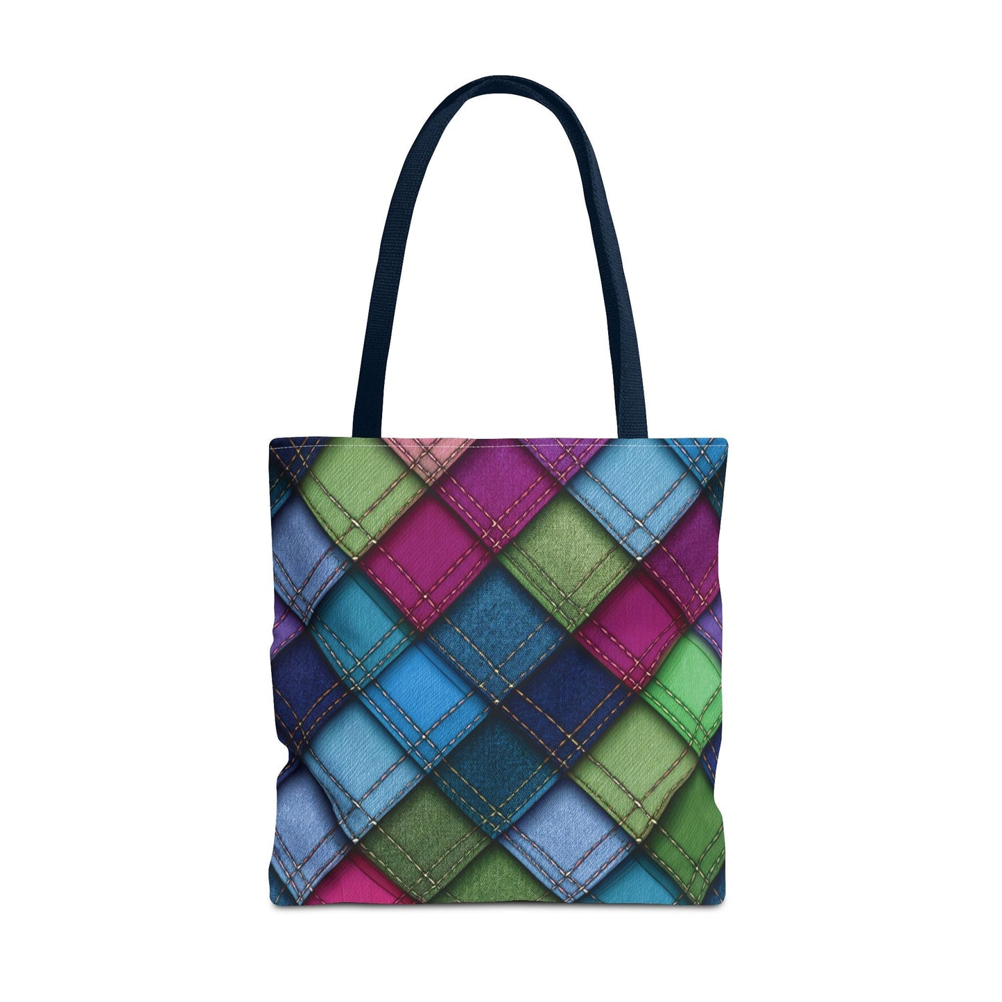 Denim Canvas Bag, Tote Bag Denim Printify