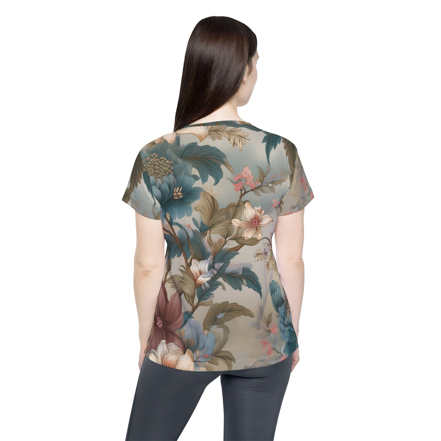 Floral Print Shirt, Shirt with Flowers