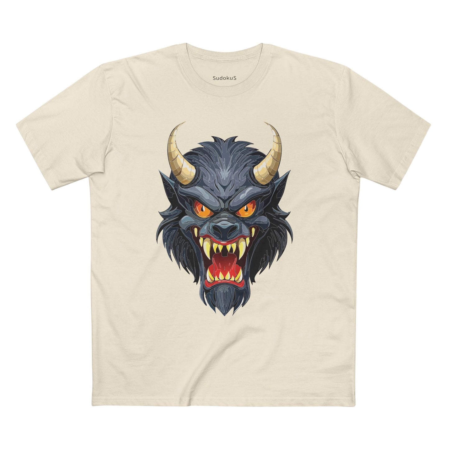 Cartoon Monsters Graphic Unisex 100 Cotton Staple Tee 6