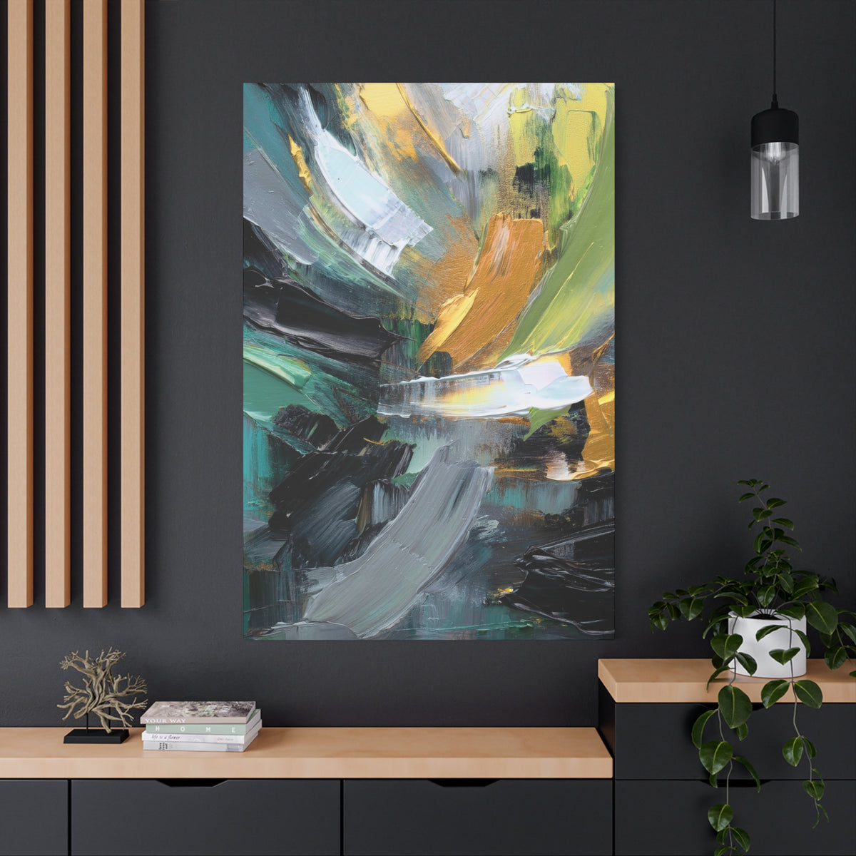 Abstract Oil Painting Print Canvas 20x24,20x30,24x30 24x32,24x36,30x40 32x48,36x48,40x60 Pine-Wood Inner Frame ABS-80
