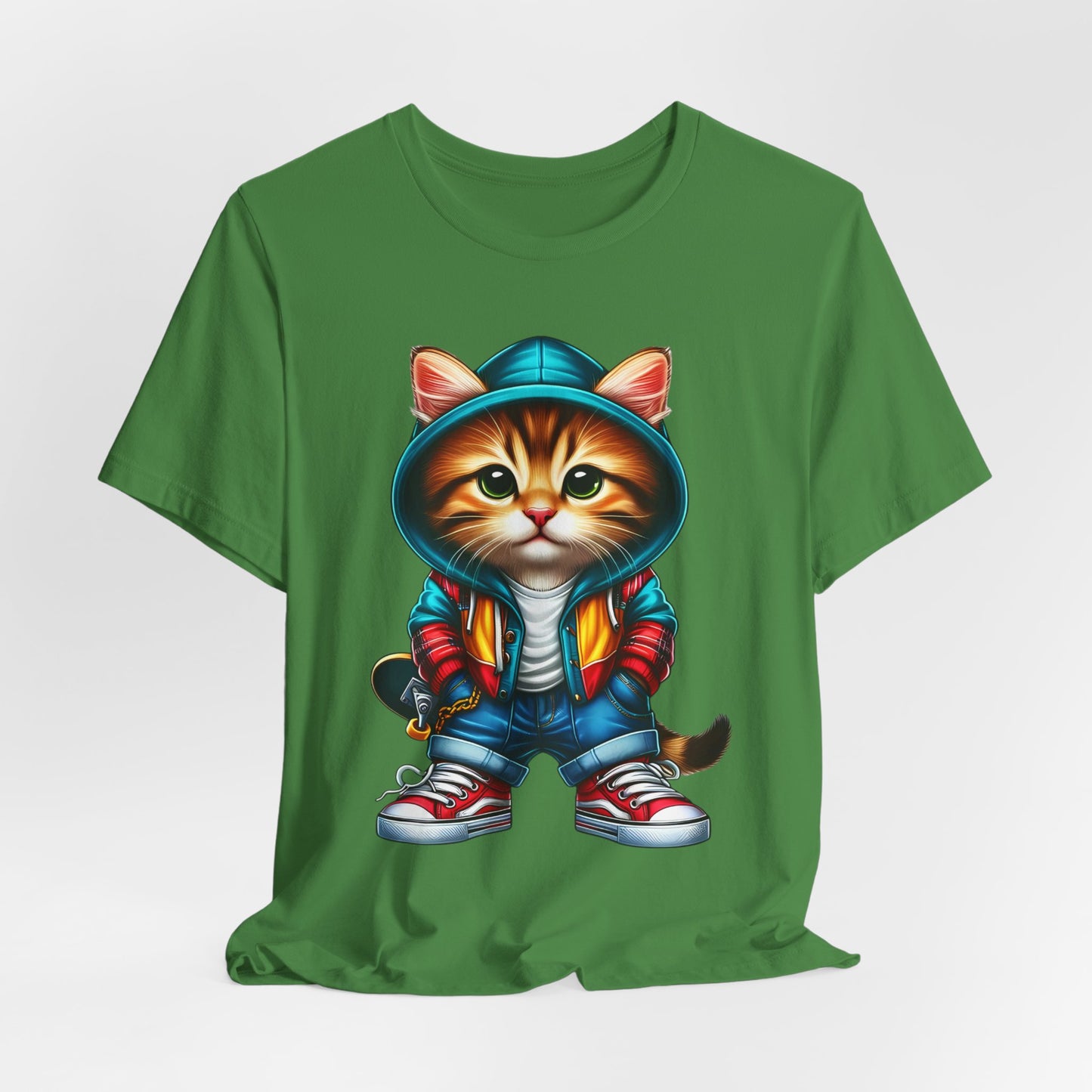 Mina Cool Cat Tee Shirt, Funny Cat T-Shirt, Pet Shirt, Animal Tees, Funny Animal T-Shirt, Graphic Tee