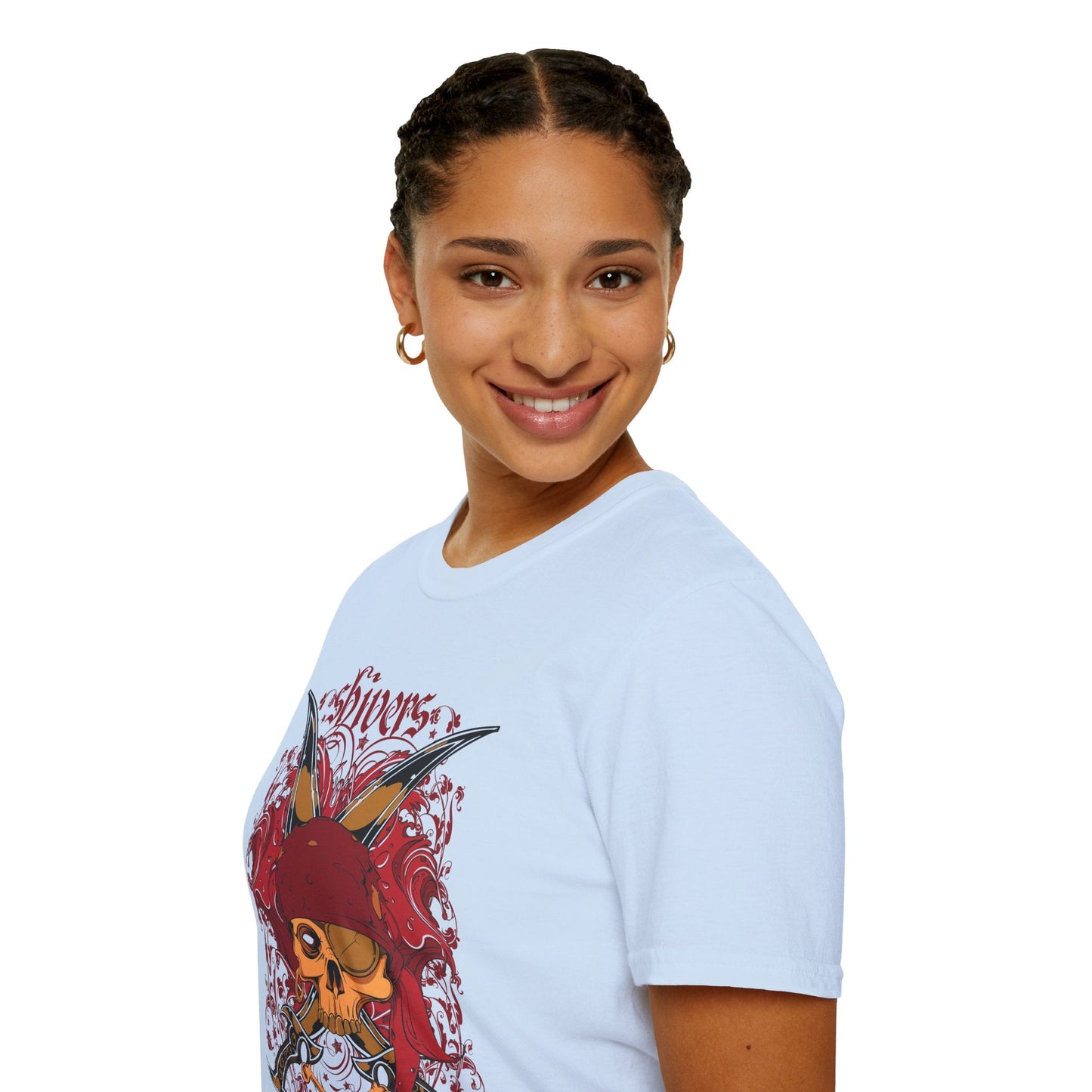 Art Design Graphic Tee Unisex Softstyle 64000 100 Percent Cotton Ring Spun For Art Lovers