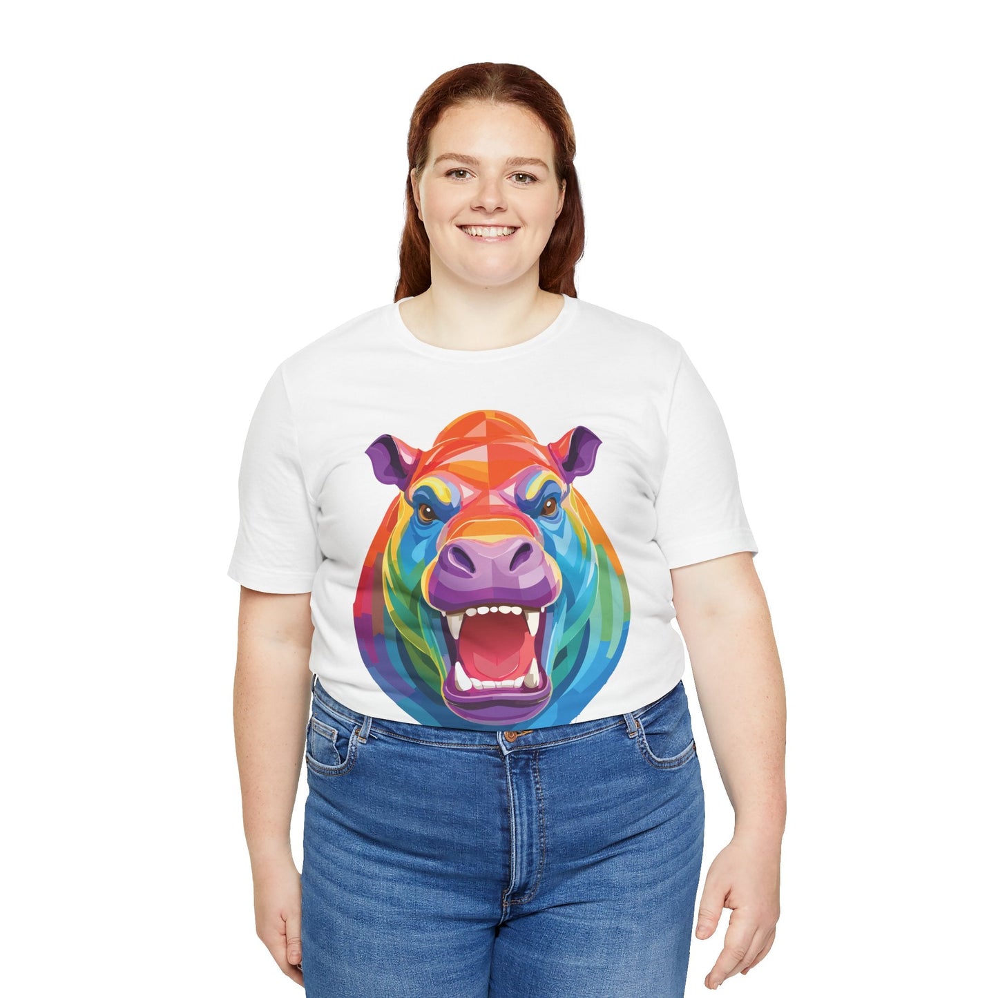 Unisex Animal Shirt with Animals Graphic Tee Art Design Wild Animals Shirt Tee for Everyone
