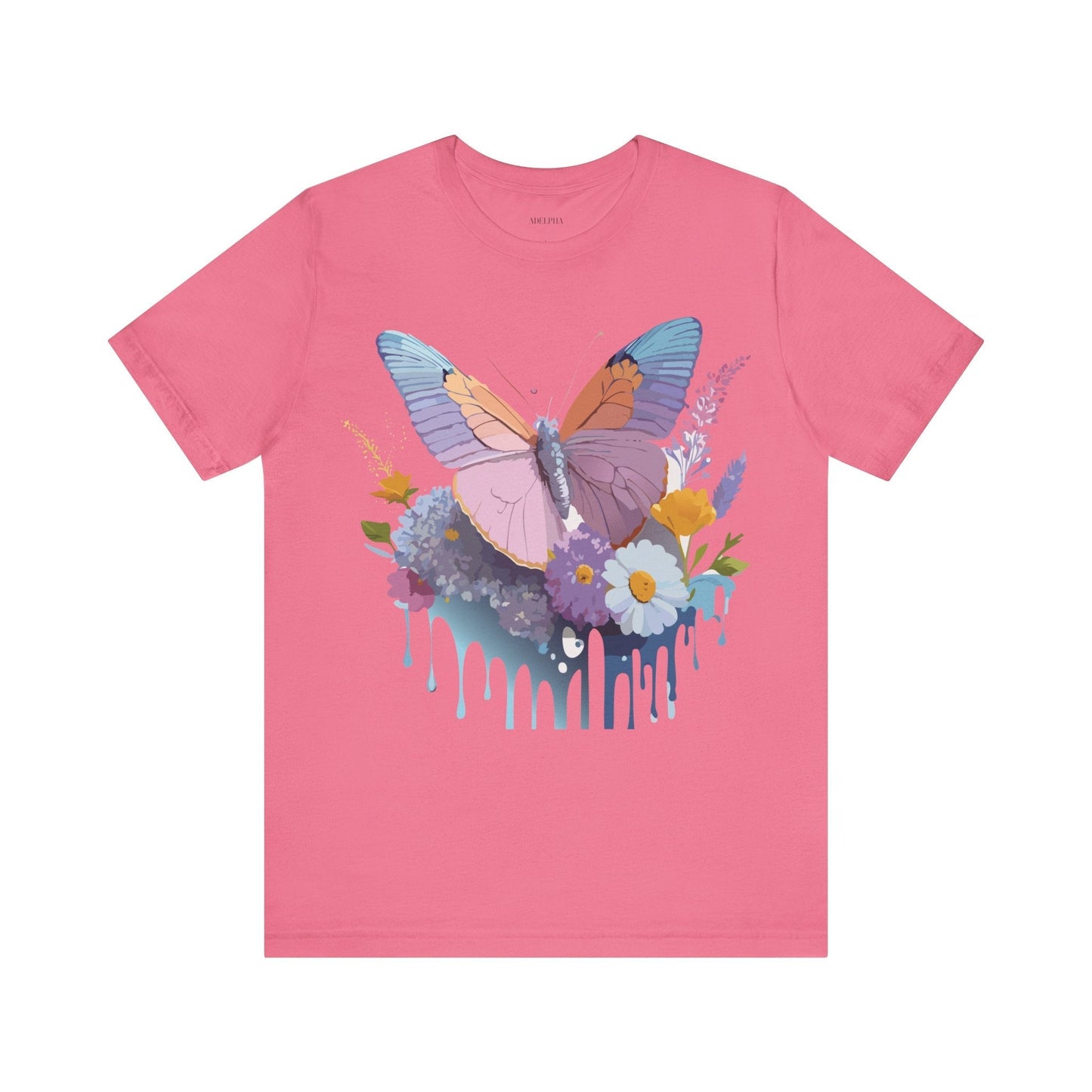 Butterfly Graphic Tee Unisex Vintage Inspired Artwork Adelpha