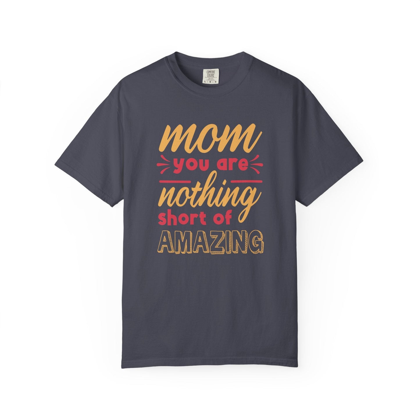 Mom T-shirt Mother's Day Mama Tee Unisex Comfort Colors Garment-Dyed Cotton h21