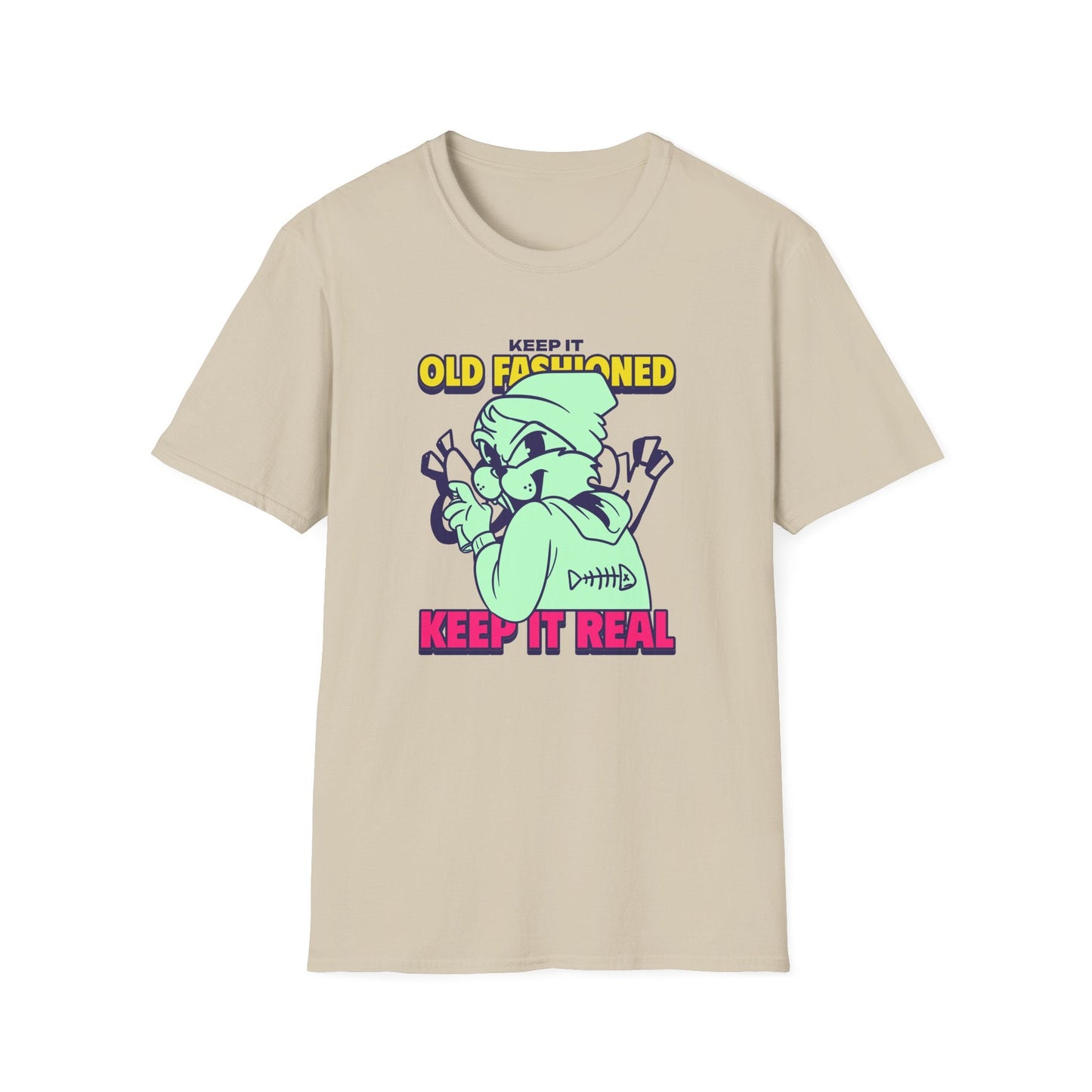 Funny Animals Tees Unisex T Shirt Gildan Softstyle 64000 100 Percent Ring Spun Cotton
