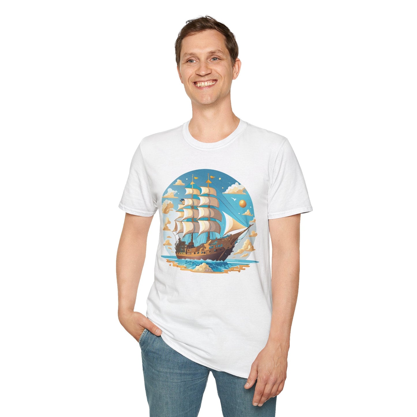 Unisex Softstyle Short Sleeve Tee Shirt Gildan 64000 100 Percent Ring Spun Cotton Comfort