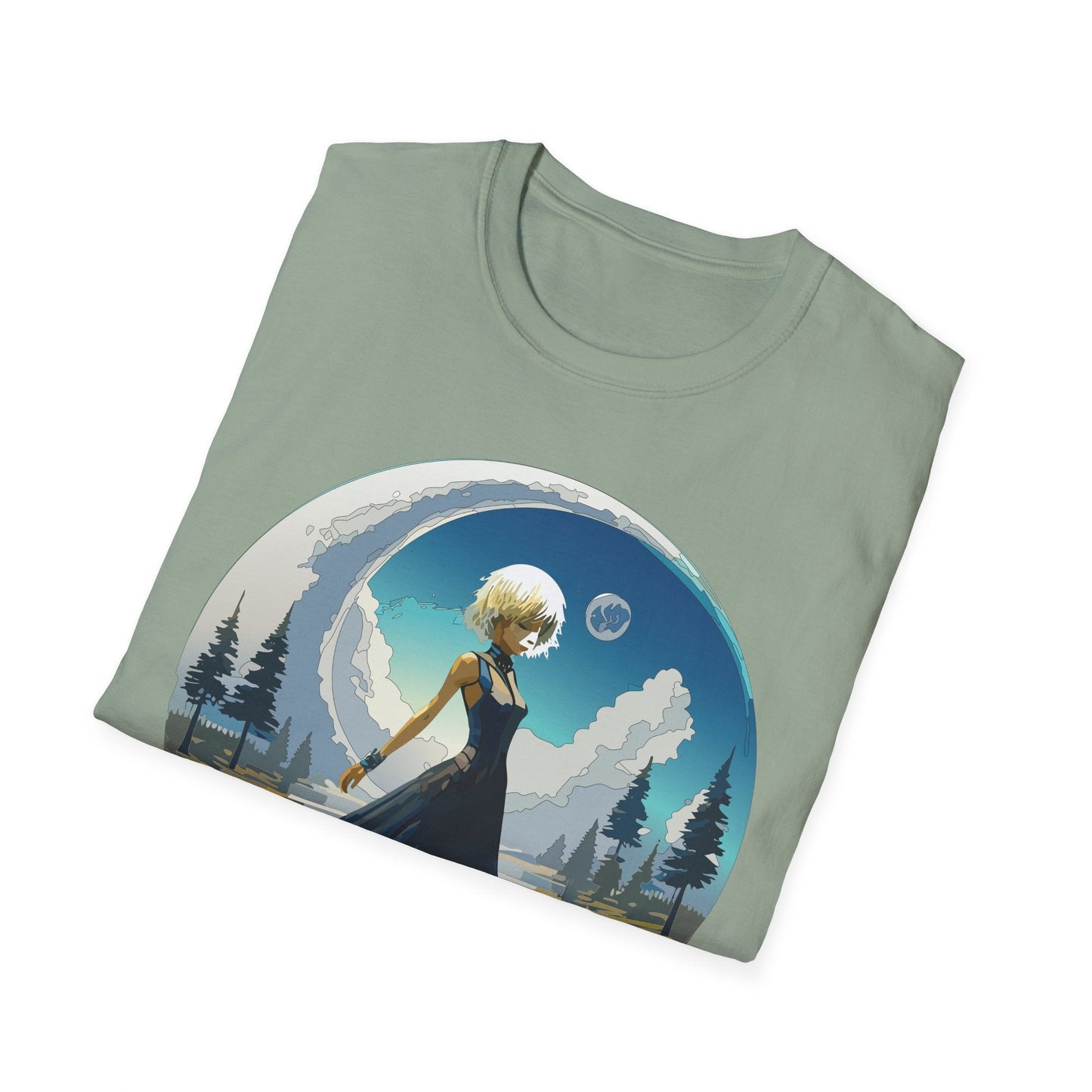 Womens Graphic T Shirt Art Design Tee Gildan Softstyle 64000 Unisex Short Sleeve