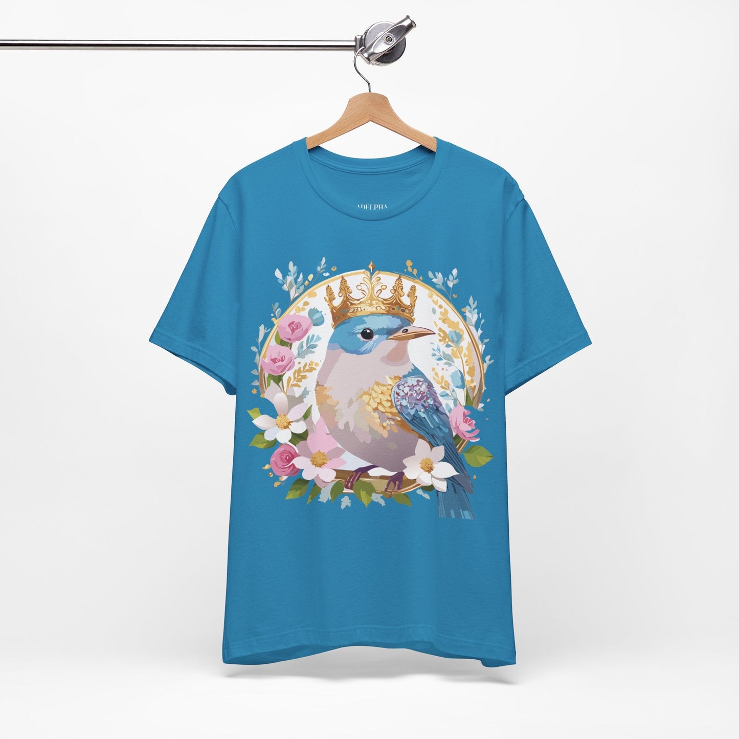 Adelpha Medallion Graphic Tee Unisex Jersey Short Sleeve Vintage Inspired Artwork
