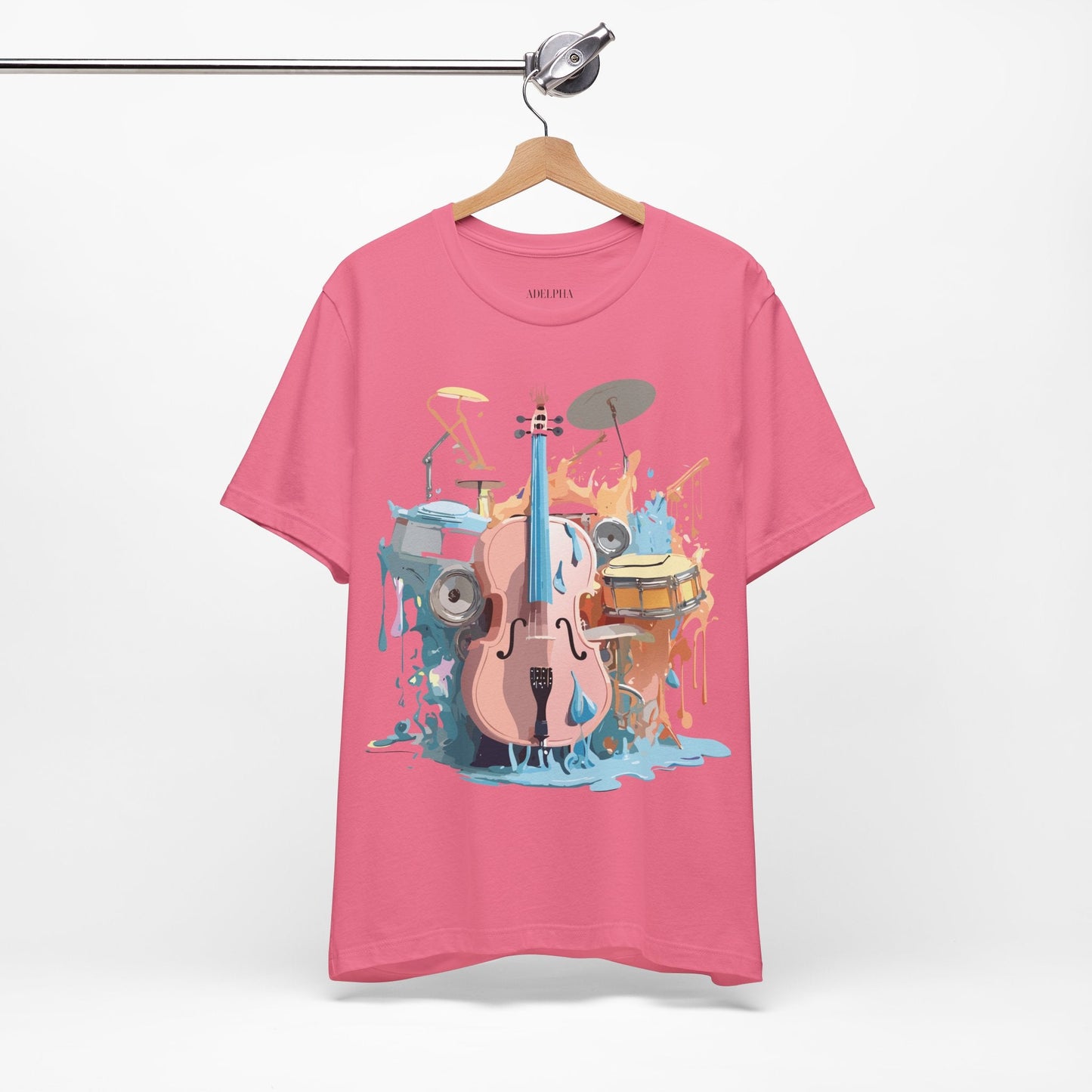 Adelpha Graphic Tee Unisex Short Sleeve Shirt With Vintage Inspired Artwork Design