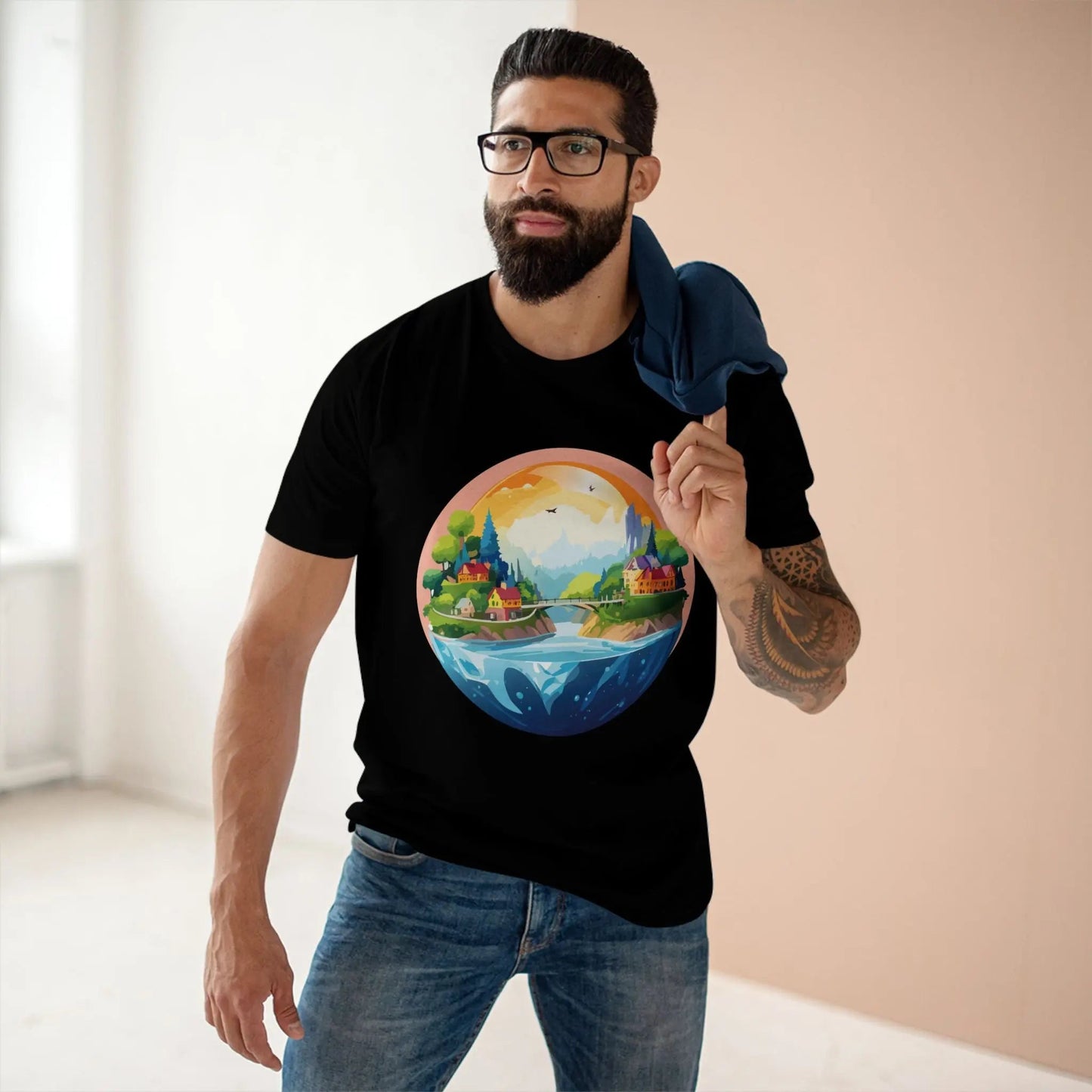 Fantasy Graphic Unisex 100 Cotton Staple Tee 4